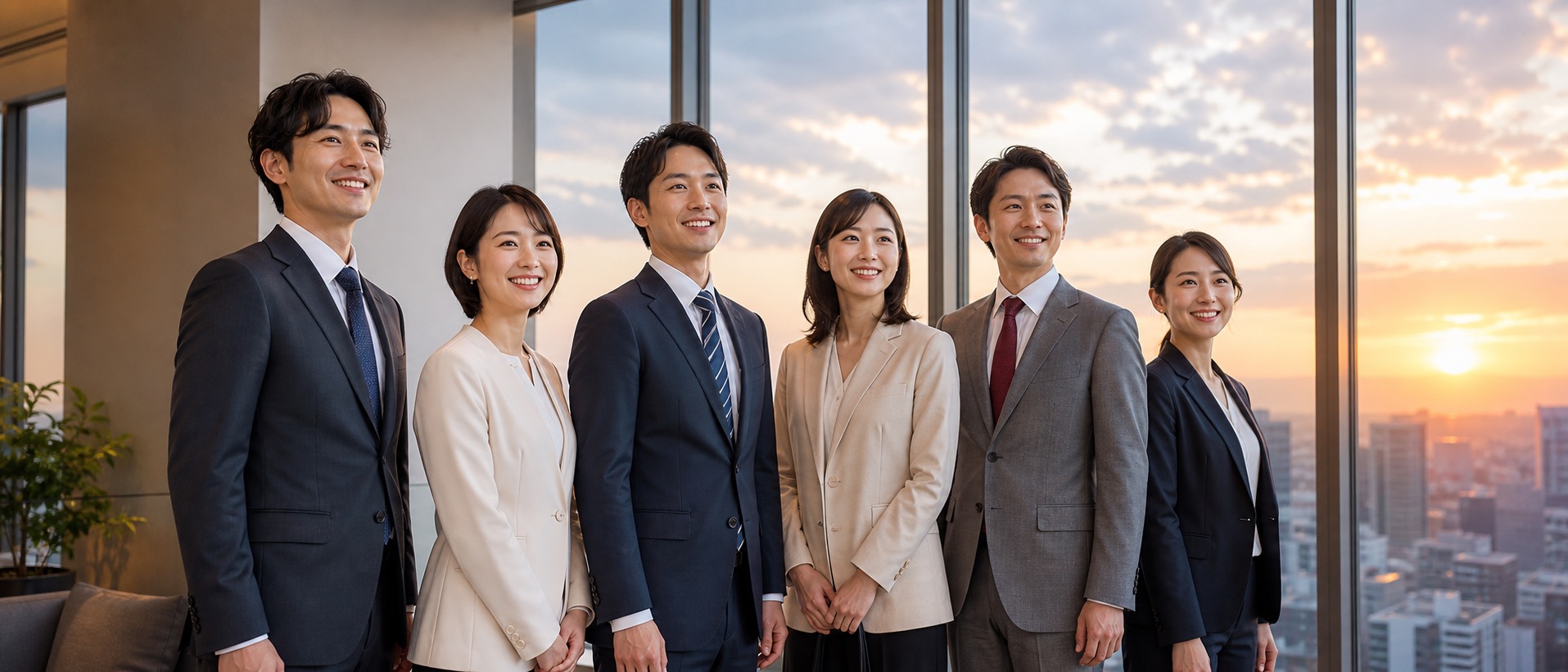 現場に立つメンバー
